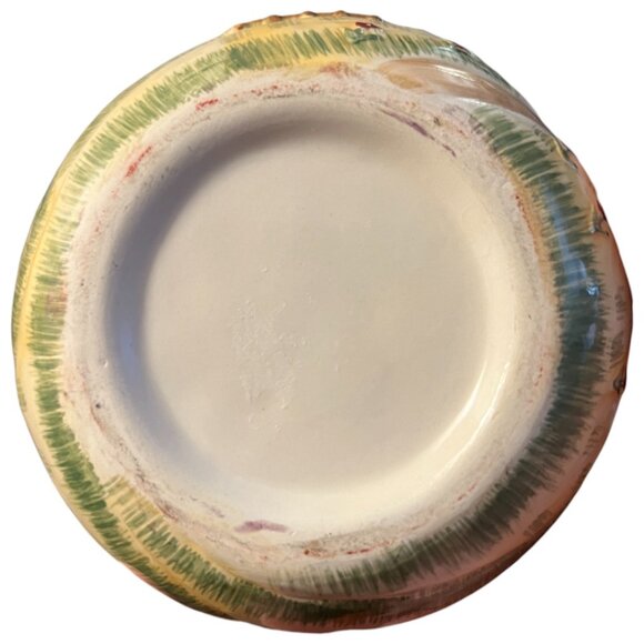 Stoneware Country HOPE Jar Patriotic American Flag Stars Grass Sky 3.75" t x 4.5 - Picture 15 of 15